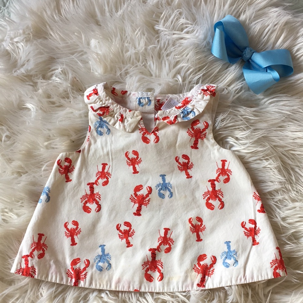 Janie and Jack Lobster Blouse